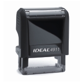 IDEAL 4911 SELF-INKING STAMP W/BLACK CASE 