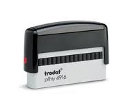 REPLACEMENT PADS FOR IDEAL/TRODAT 4916 SELF-INKING STAMPS