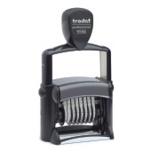 TRODAT 5558 METAL SELF-INKING 8 BAND NUMBER STAMP