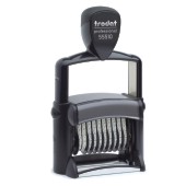 TRODAT 55510 METAL SELF-INKING 10 BAND NUMBER STAMP